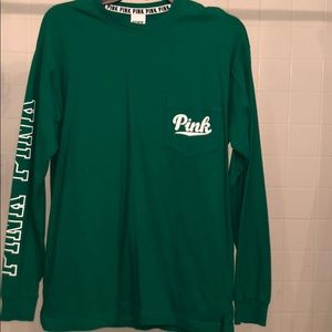 VS Pink Long Sleeve Top